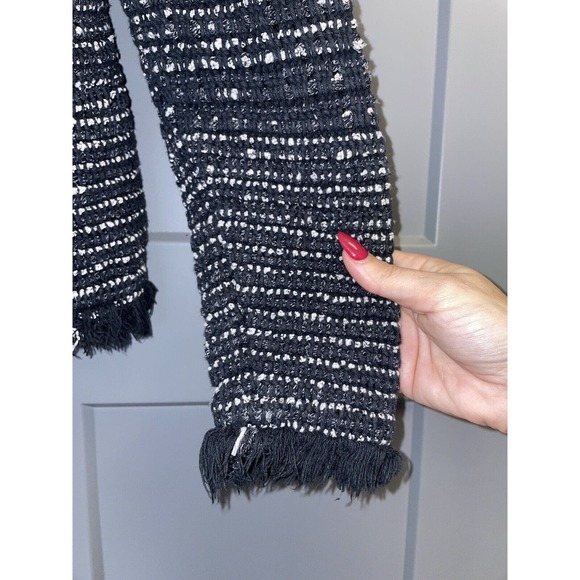 IRO Diana Tweed Jacket Subtle Frye Under Left Armpit. See Photo Size 36 US8 - Picture 6 of 9